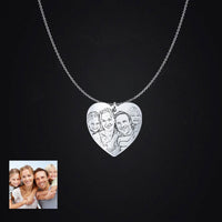 Love Family Photo Pendant