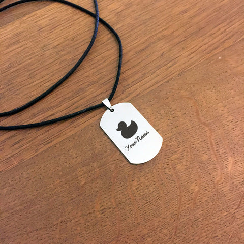 Test Dogtag Necklace