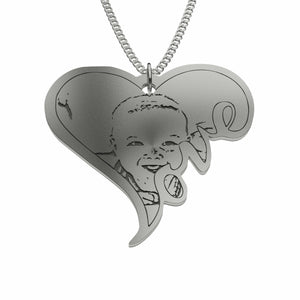 Baby Photo Pendant