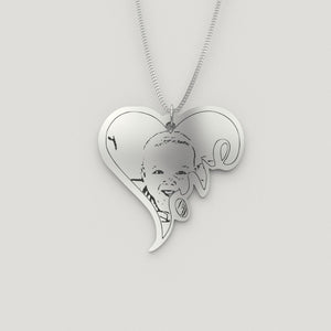 Baby Photo Pendant