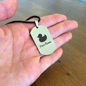 Test Dogtag Necklace