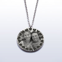 Stainless Steel Photo Pendant